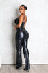 Corte Moderno Faux Leather Bustier